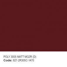 POLYESTER RAL 3005 MATT MG2R (D)